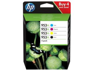 HP 953XL 4-Pack Tinte C/M/Y/K 3HZ52AE
