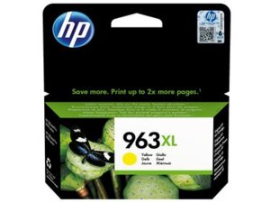 HP 963XL High Yield Yellow Original Ink Cartridge 3JA29AE