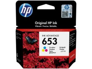 HP 653 Tri-color Original Ink Advantage Cartridge 3YM74AE