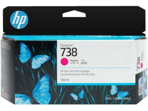 HP Tinte Nr. 738 - Magenta (498N6A) 498N6A