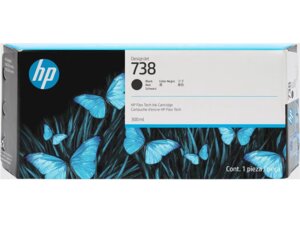 HP Tinte Nr. 738 - Black (498N8A) 498N8A