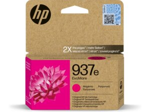 HP 937e EvoMore Magenta Original Ink Cartridge 4S6W7NEA1