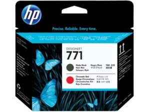 HP No 771 Matte Black/Chr Red Print Head CE017A