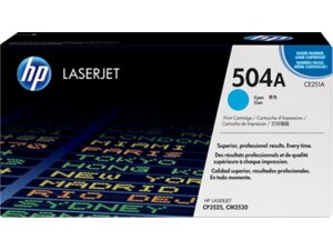 HP Toner-Modul 504A cyan CE251A