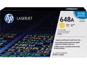 HP 648A Toner yellow 11.000 Pages CE262A