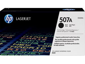 HP Toner 507A / schwarz CE400A