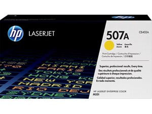 HP Toner 507A / gelb CE402A