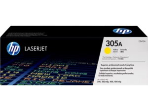 HP Toner/305A Yellow LaserJet TonerCart CE412A