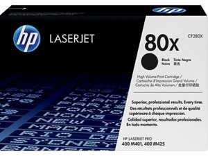 HP Toner 80X / schwarz / 6900 S CF280X