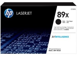 HP 89X Black LaserJet Toner Cartridge CF289X