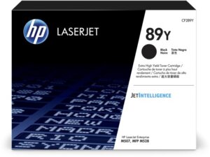 HP 89Y Black LaserJet Toner Cartridge CF289Y