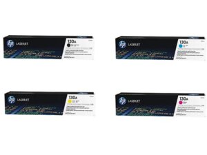 HP Toner-Set bestehend aus je 1x CF350A, CF351A, CF352A, CF353A = 4x 130A CF350ASet