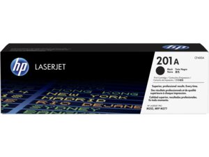 HP 201A original Toner cartridge CF400A black 1.420 pages standard capacity CF400A