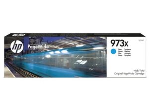 HP 973X original high yield cyan PageWide cartridge F6T81AE F6T81AE