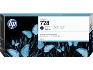 HP 728 300-ml Matte schwarz Tintenpatrone F9J68A