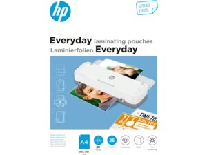 HP Everyday Laminating Pouches, A4, 80 Micron - small pack HN00HP09153