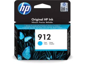 HP 912 Ink Cartridge cyan 315 Pages HN00HP86670