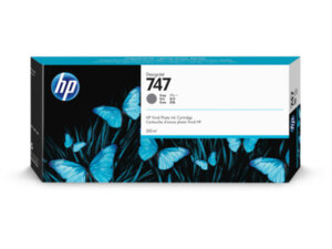 HP 747 300-ml Gray Ink Cartridge P2V86A