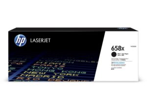 HP 658X Black LaserJet Toner Cartridge W2000X
