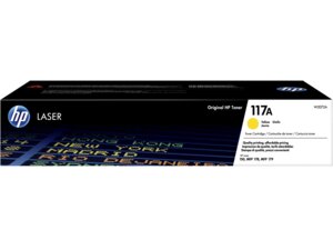 HP 117A Yellow Laser Toner Cartridge W2072A