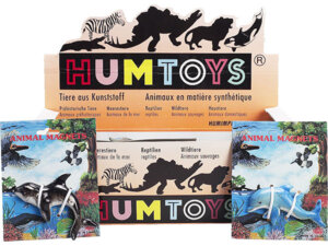 HUMTOYS Meerestiere magnetisch, 10cm sortiert, 43330002