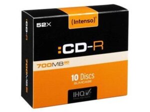 Intenso CD-R Slim 80MIN/700MB 1001622