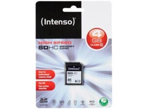 Intenso SDHC Card Class 10 4GB 3411450A1