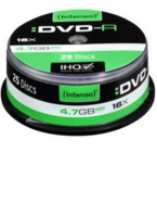 Intenso DVD-R Cake Box 4.7GB 4101154