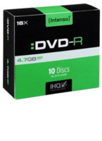 Intenso DVD-R Slim 4.7GB 4101652