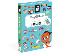 Janod Magnetbuch Sports 19002596