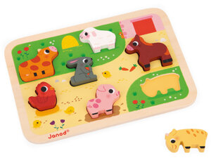 Janod Chunky Puzzle der Bauernhof 19007121