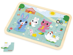 Janod Puzzle der Bauernhof 19007126