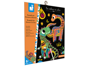 Janod Kratzbilder Dinosaurier, Alter 5+ 19007889