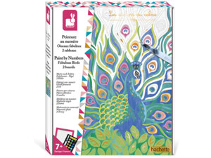 Janod Malen nach Zahlen Vögel, Alter 7+ 19007986