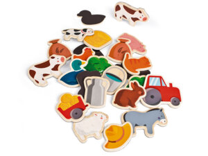 Janod Magnete Bauernhof 24tlg. 38157