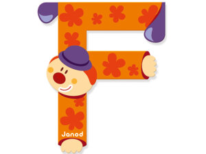 Janod Clown Buchstabe F 4504547
