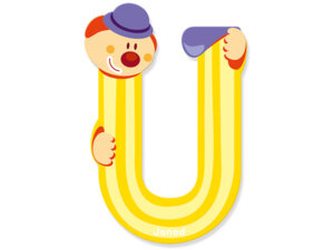 Janod Clown Buchstabe U ass. 4504562