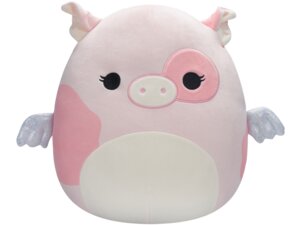 Jazwares Squishmallows Peety Schwein 30cm rosa / mit Flügel SQCR02405