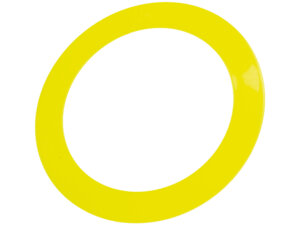Jonglerie Diffusion Ring Glitter gelb, ø 32 cm 100 g, Kunststoff, unzerbrechlich 73870061