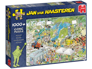 Jumbo Puzzle Das TV-Studio Jan van Haasteren, 1000 Teile, 68x49 cm, ab 12 Jahren 60419074