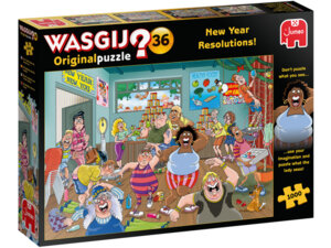 Jumbo Puzzle Wasgij Original 36 Gute Vorsätze fürs neue Jahr 1000 T., 68x49 cm, ab 12 J. 60425000
