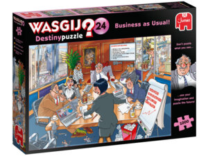 Jumbo Puzzle Wasgij Destiny 24 Der ganz normale Wahnsinn, 1000 Teile, 68x49 cm, ab 12 Jahren 60425013