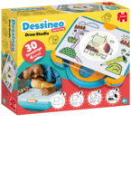 Jumbo Dessineo Zeichenstudio Zeichnen lernen Schritt für Schritt, 4 Niveaus, ab 4 Jahren 60900344