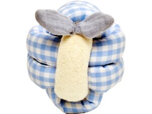 Käthe Kruse KNOT BALL mit Glocke kariert 49083A1