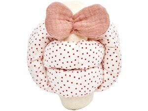 Käthe Kruse KNOT BALL mit Glocke rosé 49085