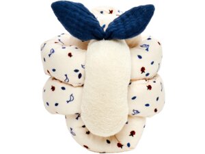 Käthe Kruse KNOT Ball mit Glocke blue 49086A1