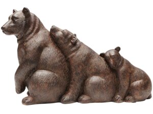 Kare Dekofigur Relaxed Bear Family 66453A3