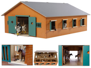 Kids GLOBE Pferdestall mit 7 Pferdeboxen 41610595