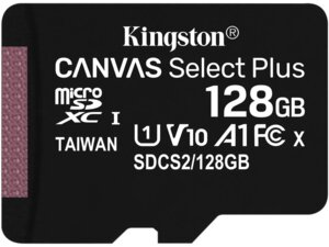 Kingston Canvas Select Plus microSDXC Card 128GB SDCS2128GB
