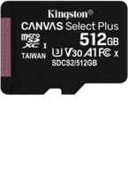 Kingston Canvas Select Plus microSDXC Card 512GB SDCS2512GBSP